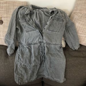 OLD NAVY Gray denim dress